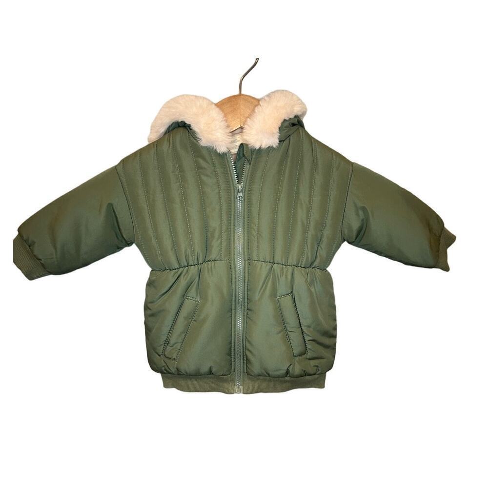 First Impressions Puffer Coat Infant Size 6-9 Months